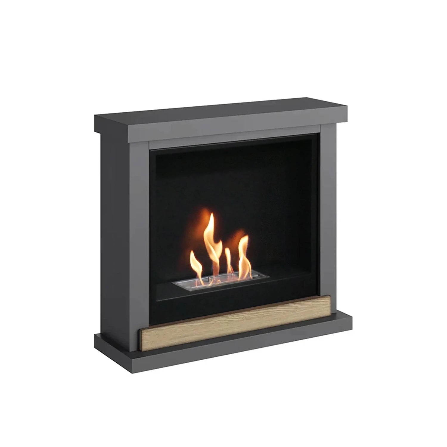 Hagen Bioetanoli Fireplace Mantel - Grey