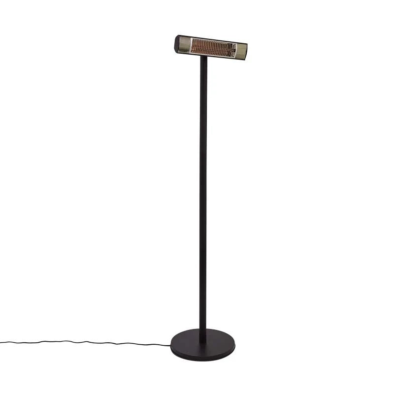 Lattiamallinen terassilämmitin - 1500 W, GT, musta