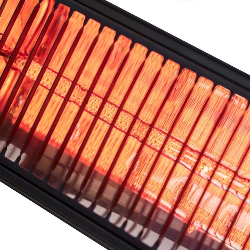 HEAT1 ECO Pro-line 2000W, musta - 66 cm