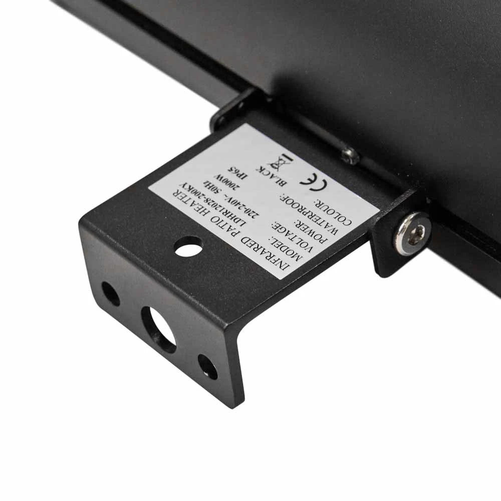 HEAT1 ECO High-line 1500W, musta