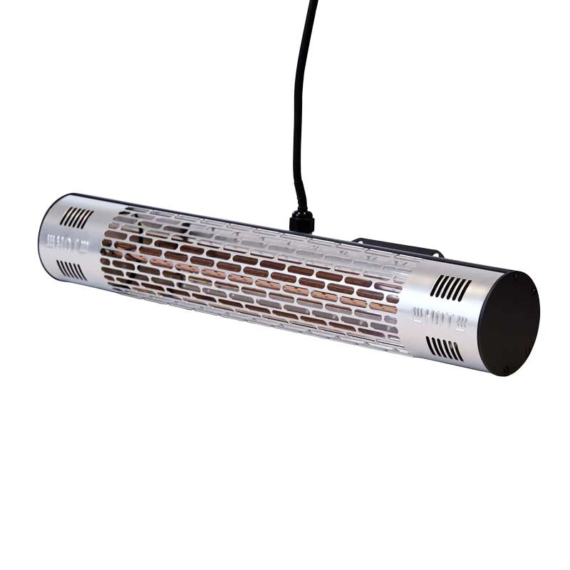 Seinään kiinnitettävä terassilämmitin - 1500 W, GT, musta