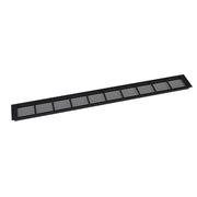 Venttiiliritilä musta – 100×11 cm – 420 cm²