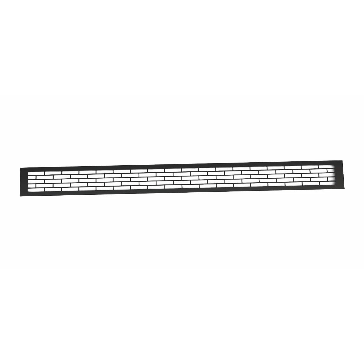 Venttiiliritilä musta – 100×9 cm – 450 cm²