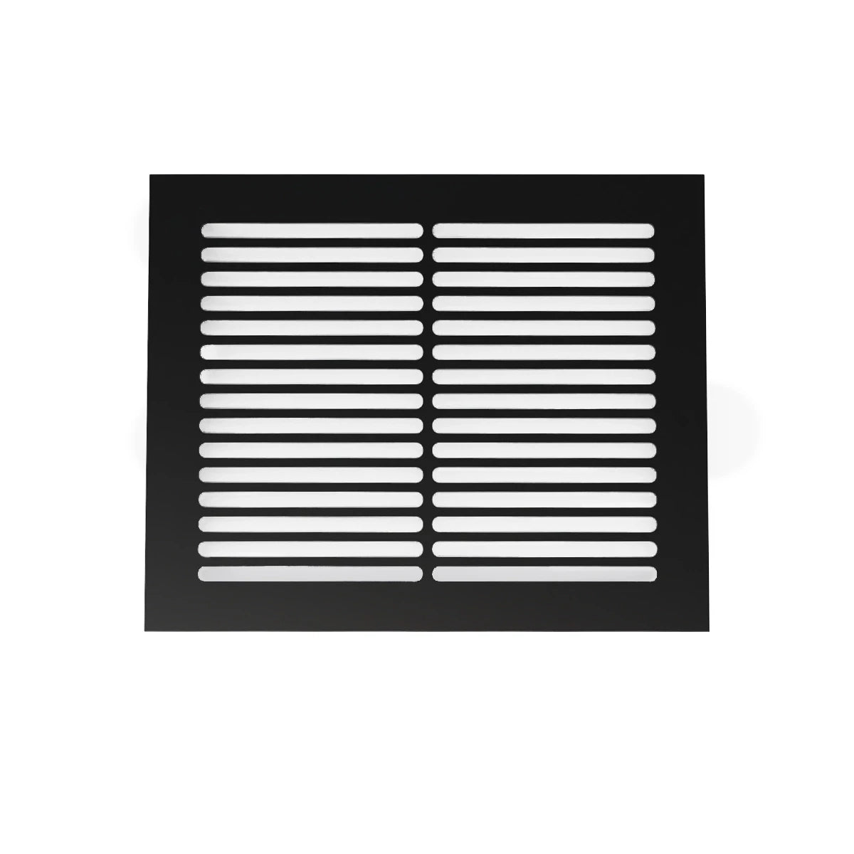 Venttiiliritilä musta – 25×20,5 cm – 210 cm²