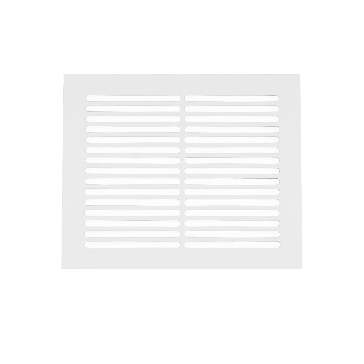 Venttiiliritilä valkoinen – 25×20,5 cm – 210 cm²