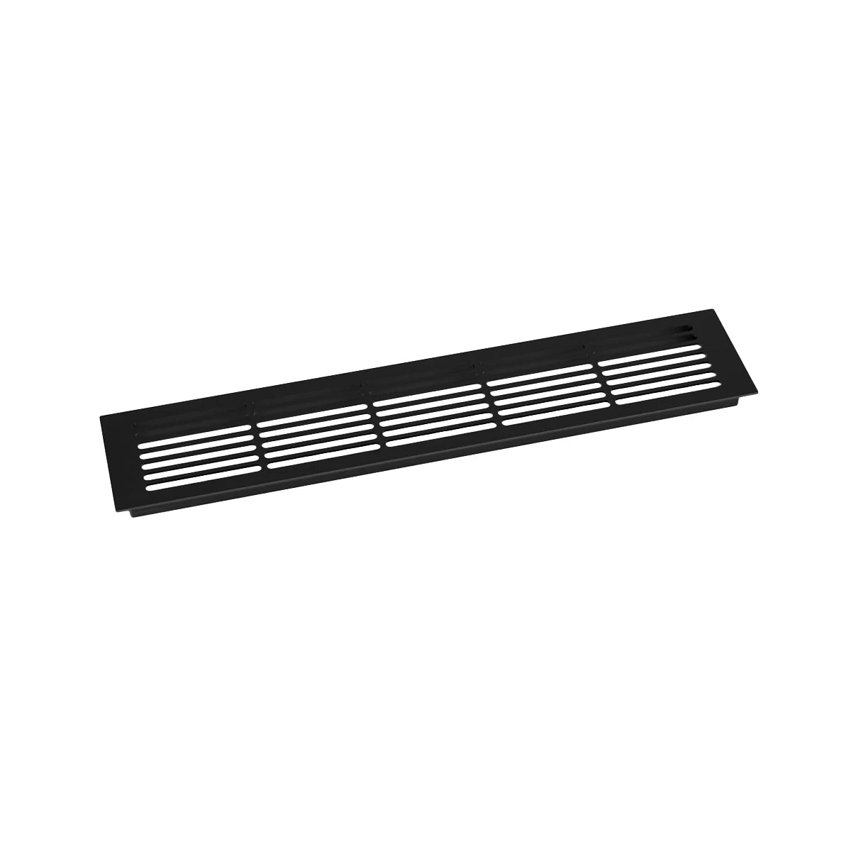 Venttiiliritilä musta – 50×10 cm – 214 cm²
