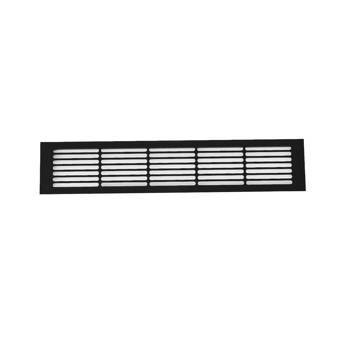 Venttiiliritilä musta – 50×10 cm – 214 cm²