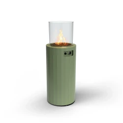 Bino Outdoor Gas Fireplace - Green