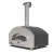 Futuro 4 Pizze Silver Black - Hybrid fueled Pizza Oven