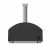 Futuro 4 Pizze Silver Black - Hybrid fueled Pizza Oven