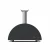 Moderno 2 Pizze Grey - Hybrid Fueled Pizza Oven