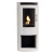 Lincoln - Bioethanol Wood-burning stove - White