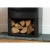 Bramshaw Freestanding Electric Fire with Log Storage