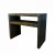 Black wooden grill table - 137 cm