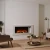 Holbury 1600 - White Marble Electric Fireplace Suite