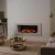 Holbury 1600 - White Marble Electric Fireplace Suite